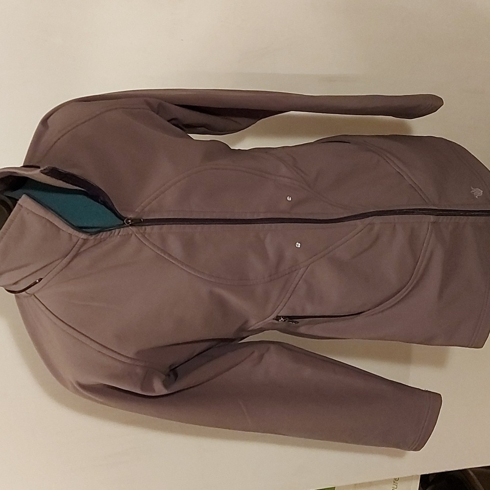Grey Rain zipper up jacket